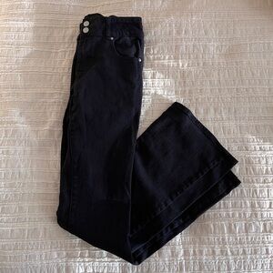 Pacsun low rise flared black jeans